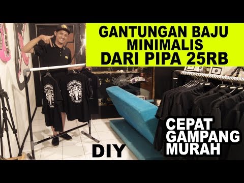  Membuat  Gantungan  Baju  Dari  Paralon  Pagar Rumah