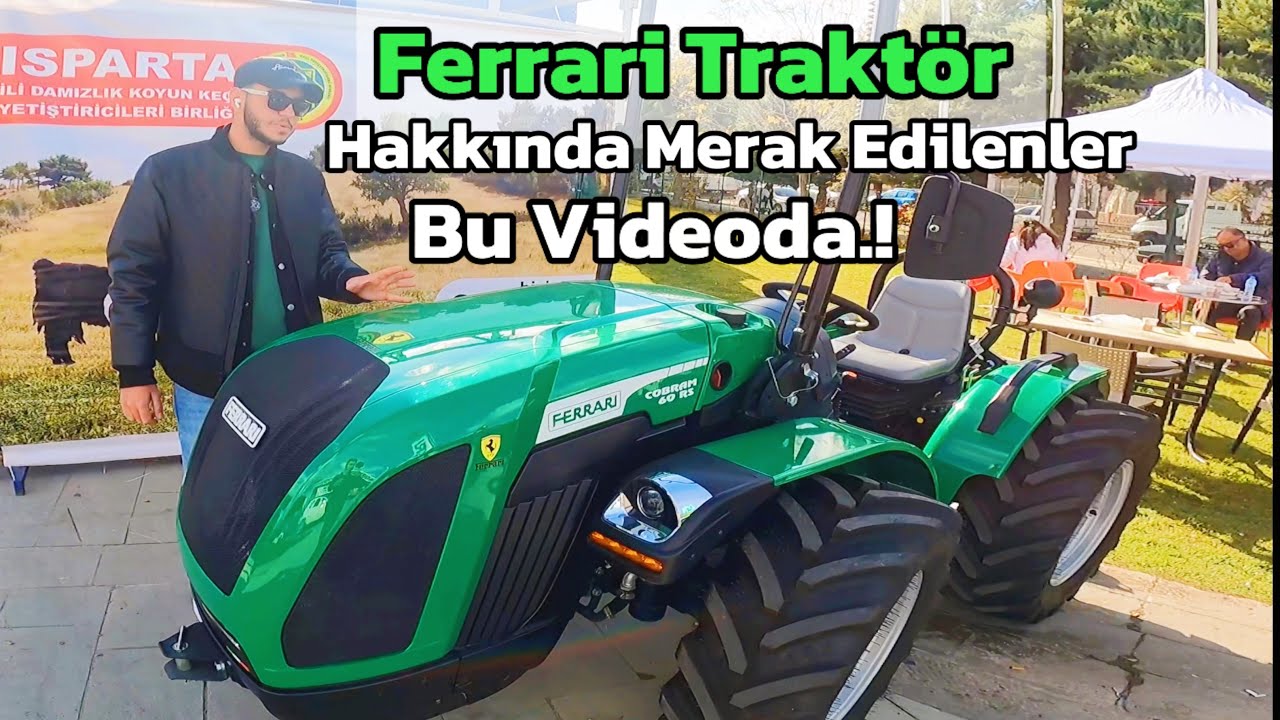 Ferrari Traktör Hakkında Merak Edilenler Bu Videoda.! Ferrari Gümbür Gümbür Geliyor.