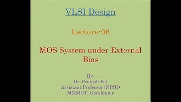 VLSI Design Lecture-06: MOS System under External Bias