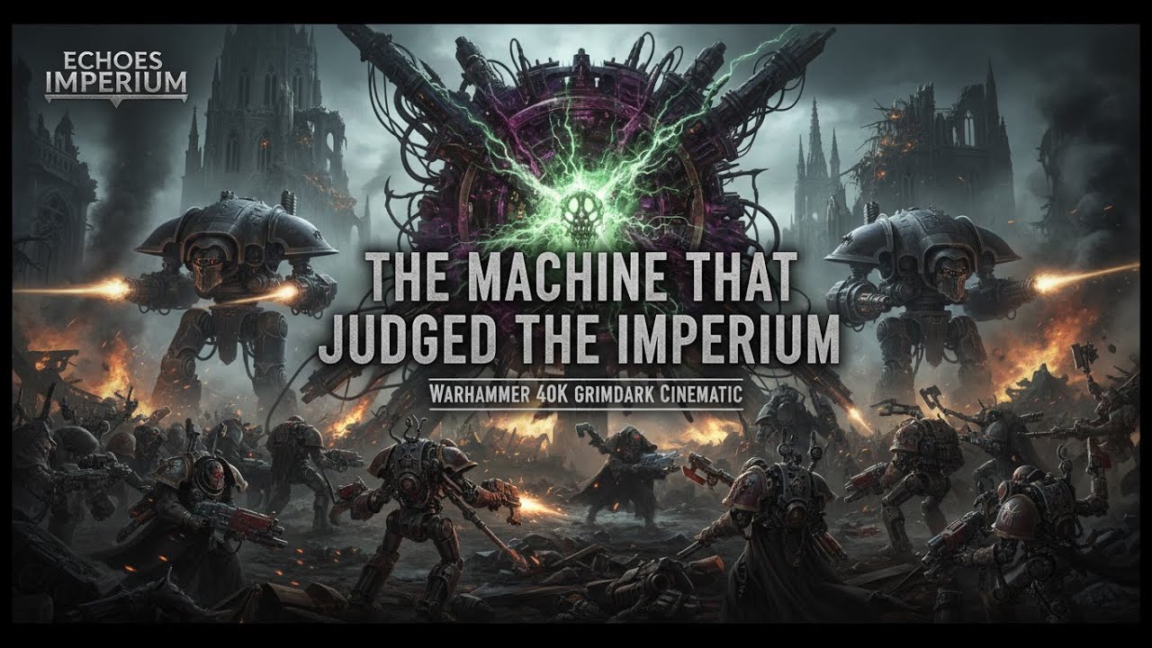 The Machine That Judged the Imperium | Warhammer 40K Grimdark War Unleashed 🔥 Full Cinematic Story
