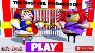 [New] Digital Circus Barry's Prison Run VS Smiling Critters (Obby) | Roblox #roblox #scaryobby