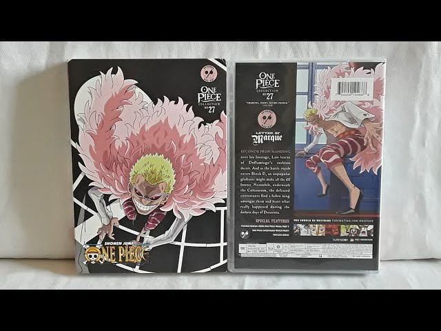 Unboxing One Piece Collection Set 27 Blu-ray/DVD - YouTube