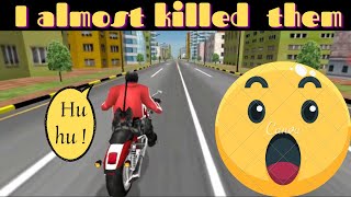 I Almost Killed Them In A Bike Attack Race Game 😀 screenshot 3