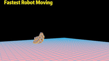 Fastest robot evolved with a fixed morphology