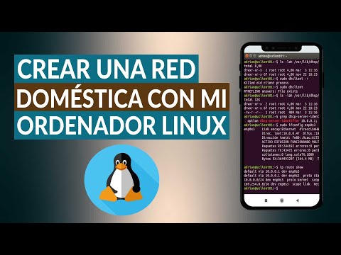 ¿Cómo crear una red doméstica con mi ordenador LINUX? - Diseño completo