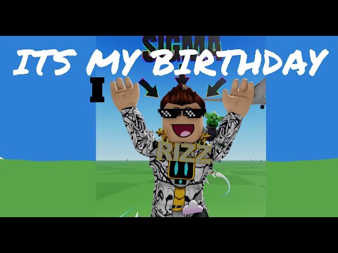 ITS MY BIRTHDAY TODAY! (delayed)