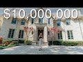 Touring a traditional 10 million dollar mansion