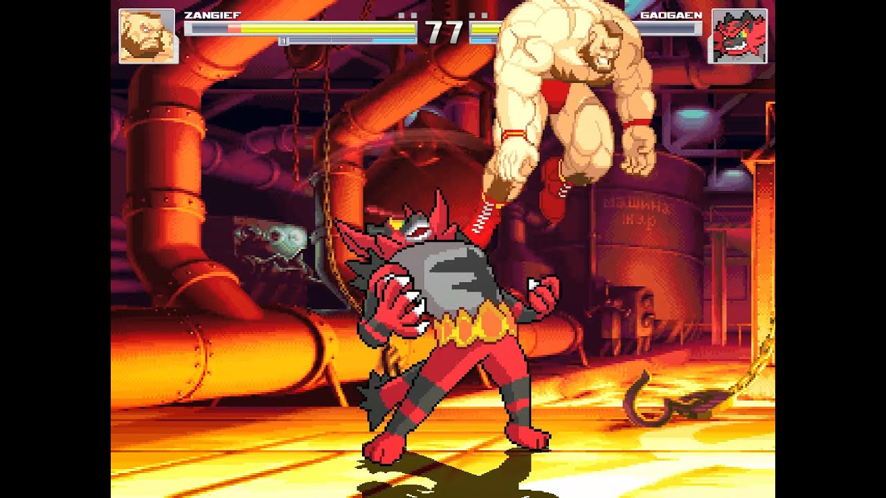 Zangief vs Gaogaen(Incineroar)