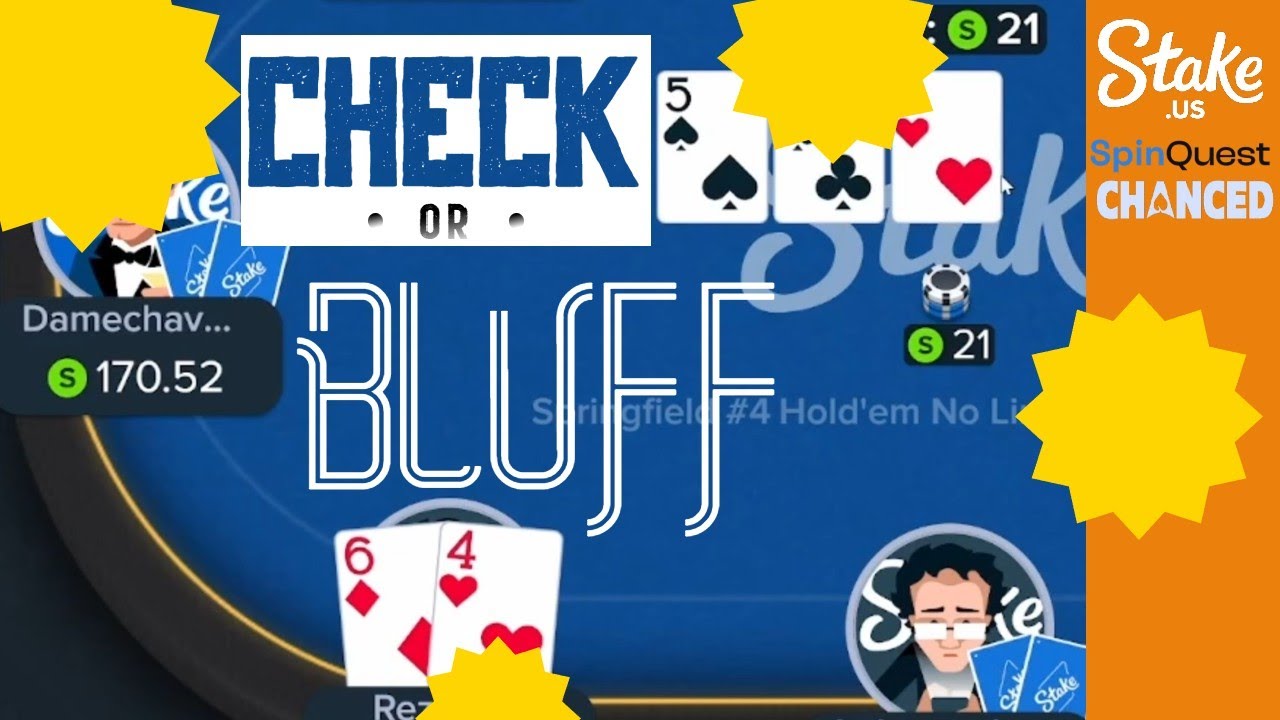 Did I bluff? Stake Poker