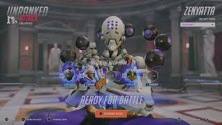 NEW PERKS!! Thought I was Dps got DONE every time XD Zenyatta 4902 heals Role queue quick play!!
