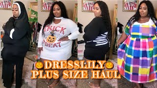 DRESSLILY PLUS SIZE CLOTHING HAUL: HALLOWEEN EDITION