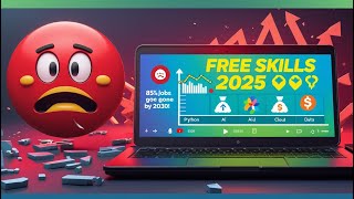 7 High-Paying Skills You Can Learn FREE in 2025 🚀 | Future Careers 2030 | Earn 20 LPA+