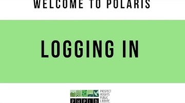 Welcome to Polaris: Logging In