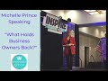 Keynote on Overcoming Business Barriers | Michelle Prince