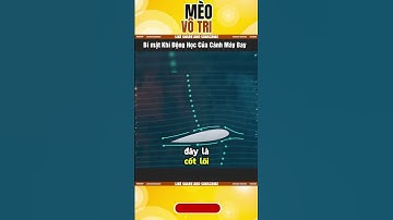 Bí mật khí động học của cánh máy bay
