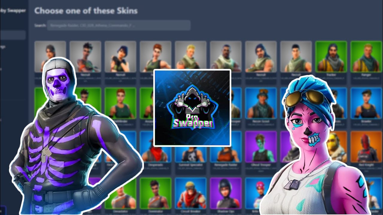 Skin Changer Fortnite Chapitre 4 YouTube