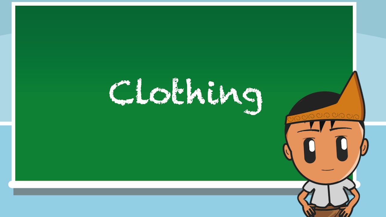Learn Indonesian online - Clothing - Lesson 20