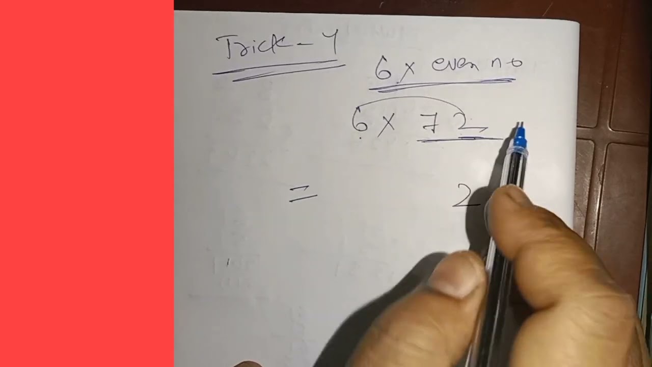 *Multiplication tricks*