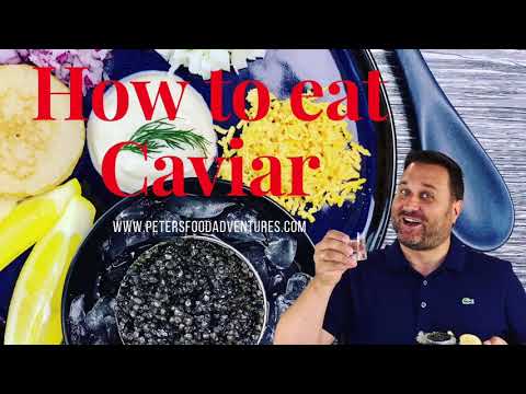 Vidéo: Comment Servir Le Caviar Sur La Table Du Nouvel An