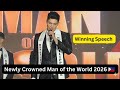 Man of the World 2026 Live Coronation Night Philippines Oliver Eugen Kretz Winning Speech