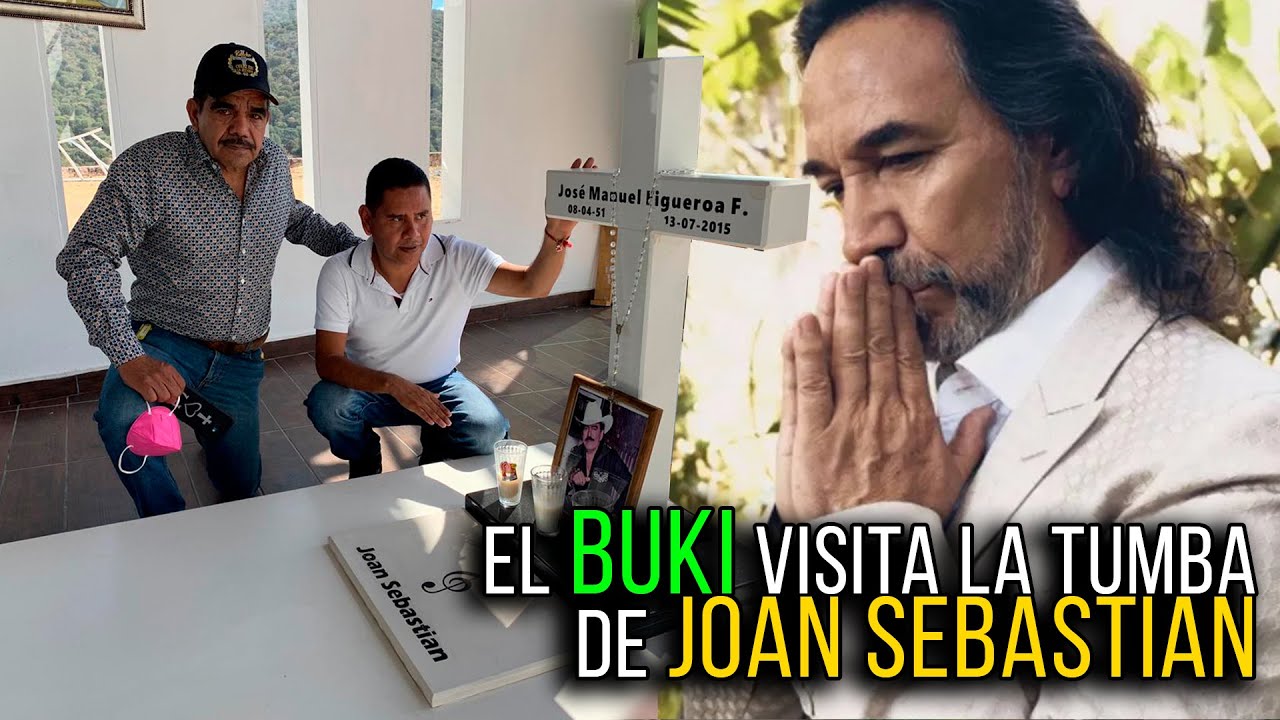 🇲🇽el BUKY estuvo en tumba de JOAN SEBASTIAN❤️