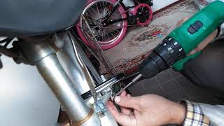 自転車　鍵　交換1