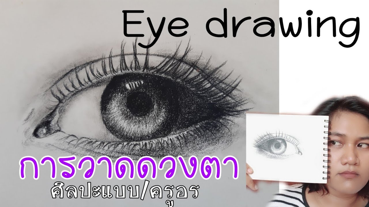Eye drawing การวาดดวงตา | ศิลปะ/แบบครูอร