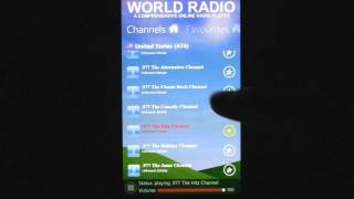 WP7 App Review: World Radio Free (WMPowerUser.com) screenshot 3