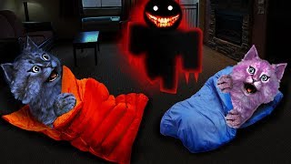 картинка: ЛАГЕРЬ с НОЧЕВКОЙ! / Sleepover Camping / ROBLOX / РОБЛОКС