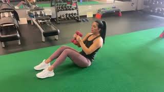 Sit Up to Chest Fly