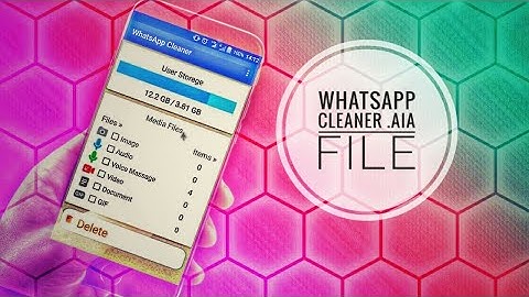 WhatsApp cleaner free Source code || Techy Fanda||