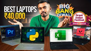 Best Laptop under 40000 in 2025 🪔 Flipkart Big Bang Diwali Sale 🔥 Amazon Great Indian Festival Sale