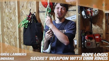Rope Logic Secret Weapon with DMM Rings - TreeStuff.com Custom Greg Lammers
