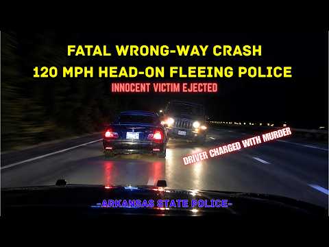 Little Rock man sentenced to 25-years for FATAL crash - He struck a Jeep HEAD-ON at 120 MPH fleeing