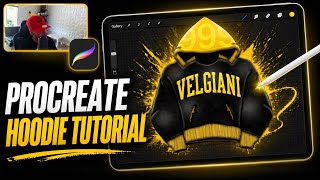How To Design A Streetwear Hoodie In Procreate | Full Hoodie Mockup Tutorial