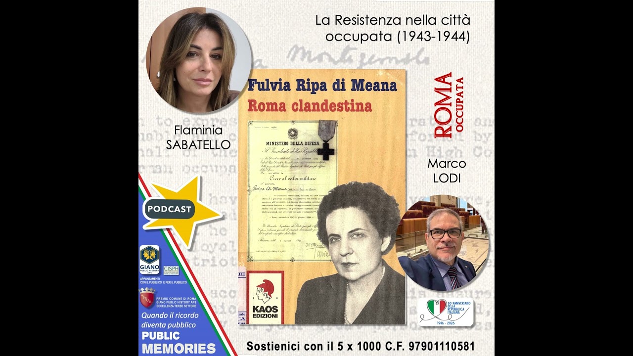 ROMA CLANDESTINA | Fulvia Ripa di Meana (Flaminia Sabatello e Marco Lodi)
