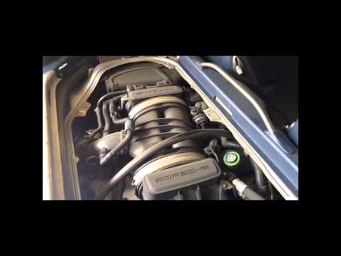 Cayman S engine detailing - YouTube