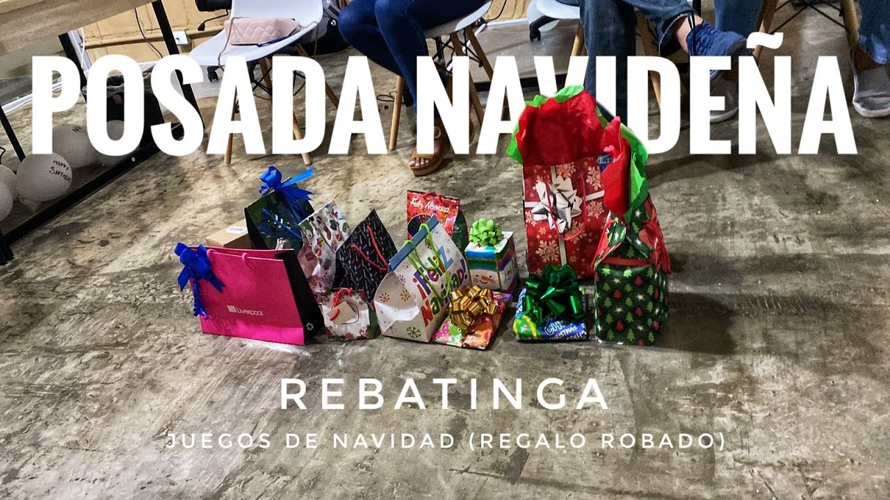 Posada Mexico 2021 | Como se juega Rebatinga | Juegos de Navidad: Regalo robado