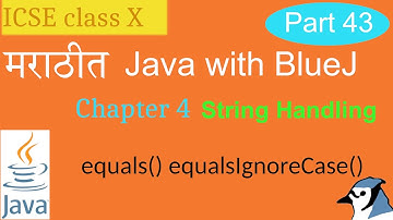 Java in Marathi Class X Ch4 part 8