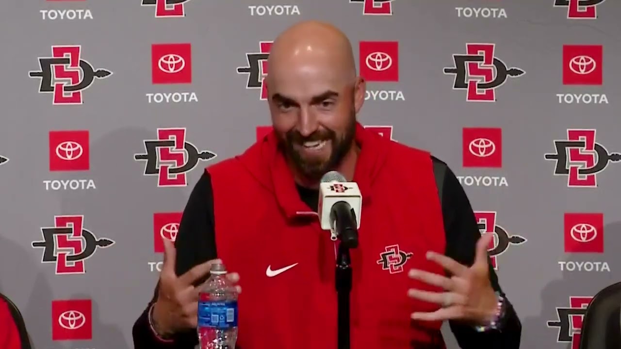 SDSU FOOTBALL: HEAD COACH SEAN LEWIS POST GAME AFTER COLORADO STATE