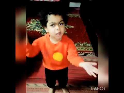 عصبي من صغره طفل مصري ظريف