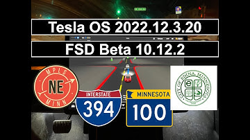 Tesla - FSD Beta 10.12.2 - Home to Work