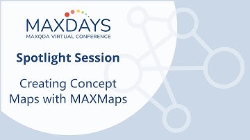 MAXDAYS 2023 Spotlight Session: Creating Concept Maps with MAXMaps