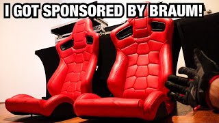 NEW Braum Racing Seats For My SUBARU WRX! Red Komodo Edition I Installed New Braum Racing Seats And Here S What Happened
