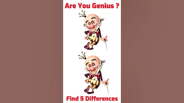 Are You Genius? Find 5 Different Of King Candy From Wreck It Ralph #shorts #findthedifference