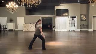 Waltz - Open Right with Sync Underarm Turn - Details on how to turn