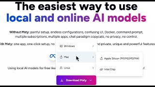 Run local LLM Models like a PRO with MSTY.APP