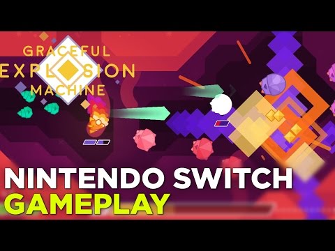 22 Minutes of Graceful Explosion Machine — Nintendo Switch Gameplay @ GDC 2017