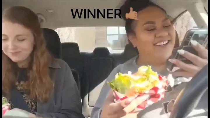 Carnivores eating vegan food