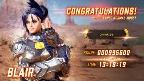 Blair Dame Arcade Run + Ending